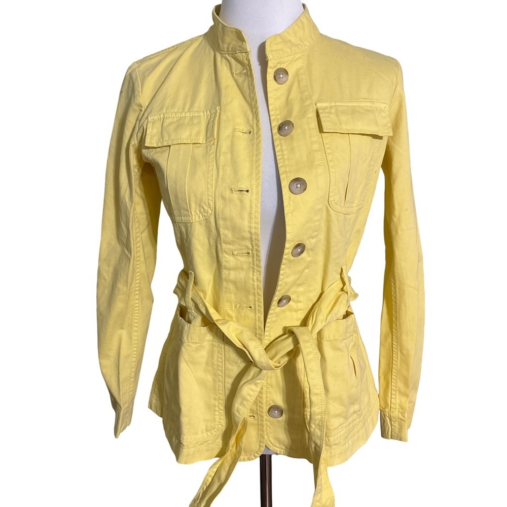 LOFT Yellow Women's Pea Coat